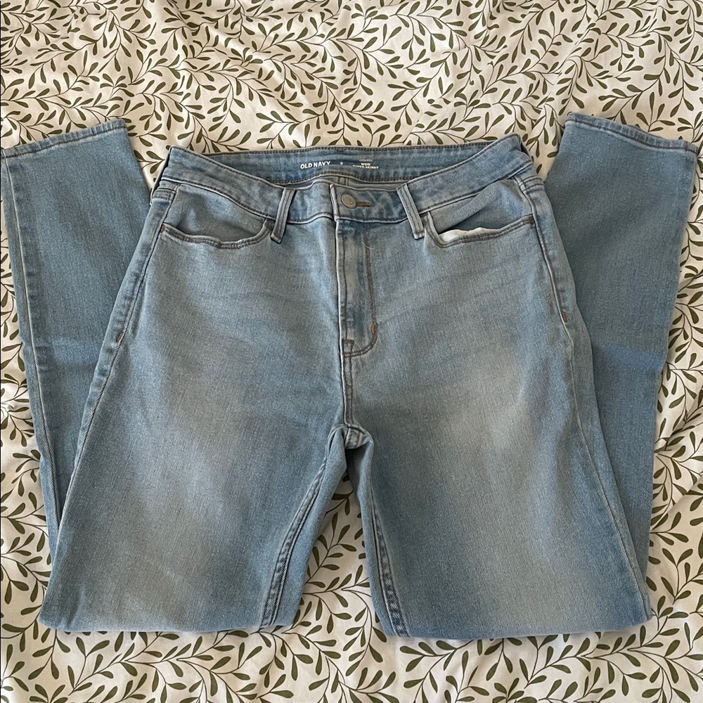 Old Navy WOW High Rise Super Skinny Jeans Women’s 8 Clean Girl Y2K 90s Inspired